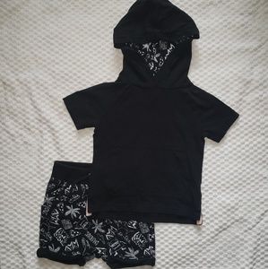 Crazy 8 Toddler Boy Hoodie Set